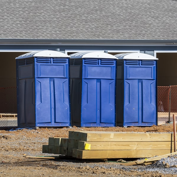 what is the maximum capacity for a single porta potty in Metompkin VA